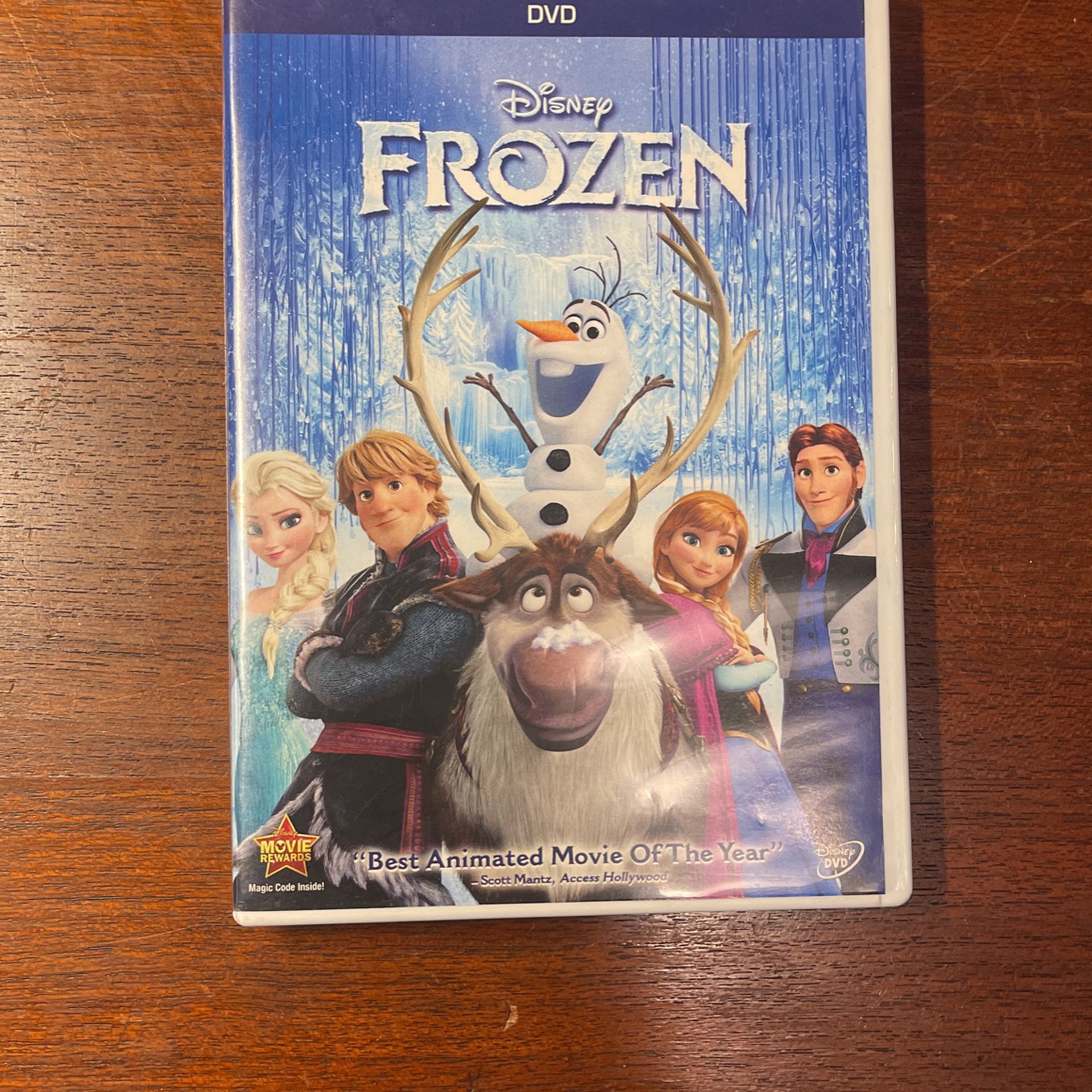 Frozen Original DVD Movie