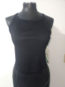 ana Black Sleeveless Tank Top with Tags size XL