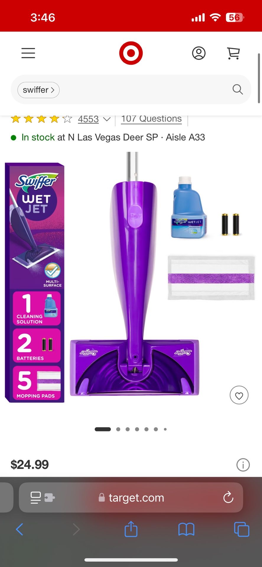 Free Swiffer Mop