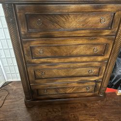 Tommy Bahama Tall Boy Five Drawer Dresser. I Also Have Two Nightstands Available For An Extra $50.