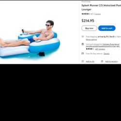 Motorized Pool Lounger