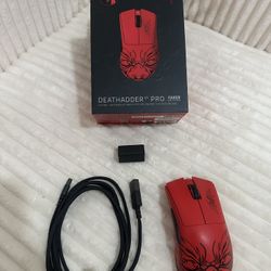 Razer DeathAdder V3 Pro Faker Edition Gaming Mouse – Complete in Box – Like New 
