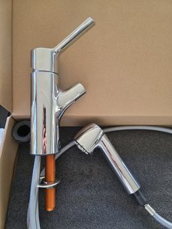 Chrome Kitchen Faucet