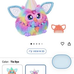 Furby Tie Dye (F8900),15 Accessories, 6 Year Old & up, UNISEX, Voice Activated