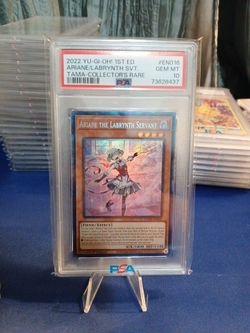 Yu-Gi-Oh Ariane the Labrynth Servant PSA 10