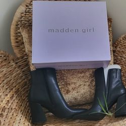 Black Madden Girl Ankle Boots 