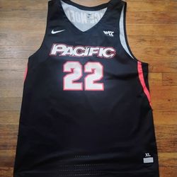 Pacific Tigers Uop Basketball Jersey Size XL WCC Stockton 209