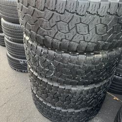 I Have 4 Tires 37x12.50r20 Toyo $320 All Four Mounted And Balanced 