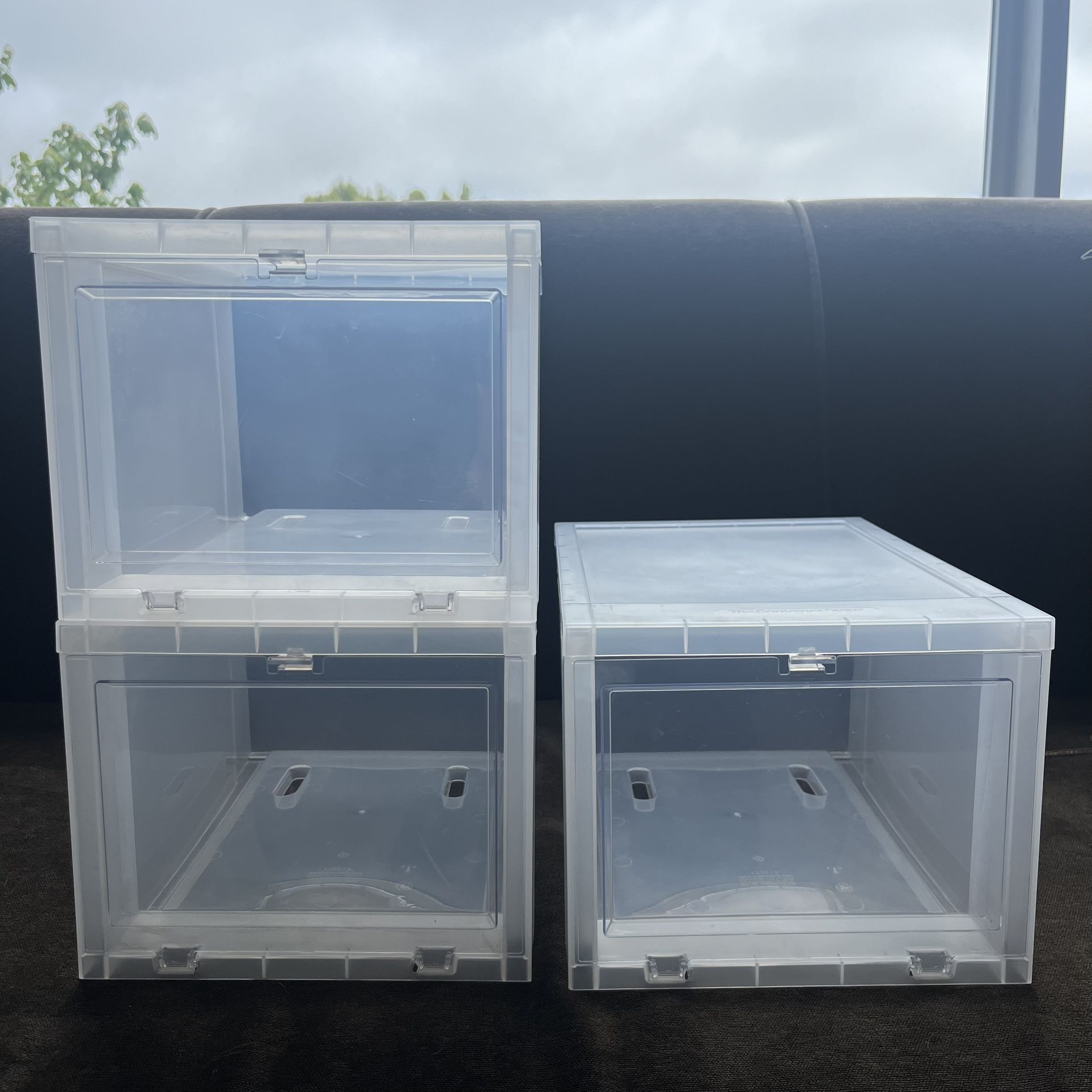 Clear Shoe Containers