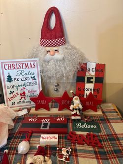 Santa decor