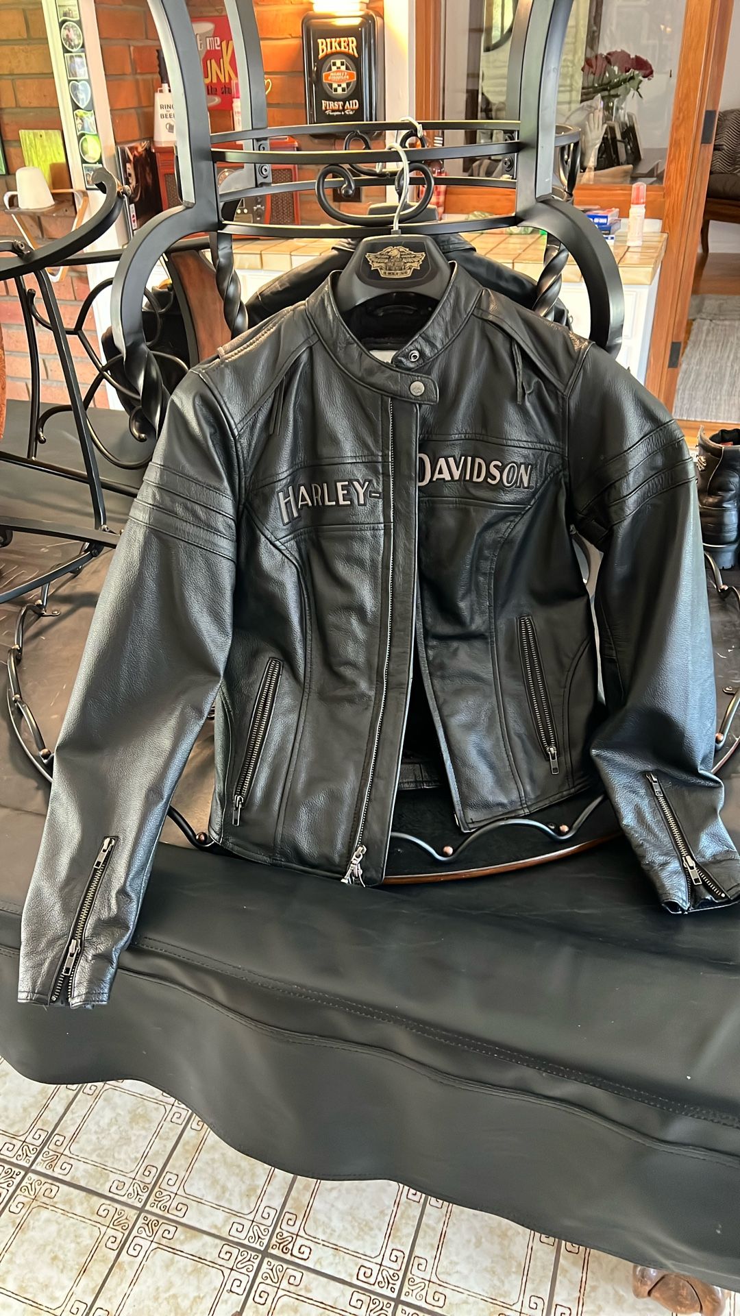 Harley Davison Leather Coat