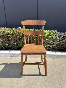 Antique Shaker Ladder-Back Side Chair