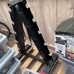 A Frame Dumbbell Rack