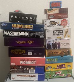 Board Game Bundle (Retail Price $390) 50% Off