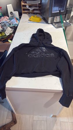 Cropped adidas hoodie