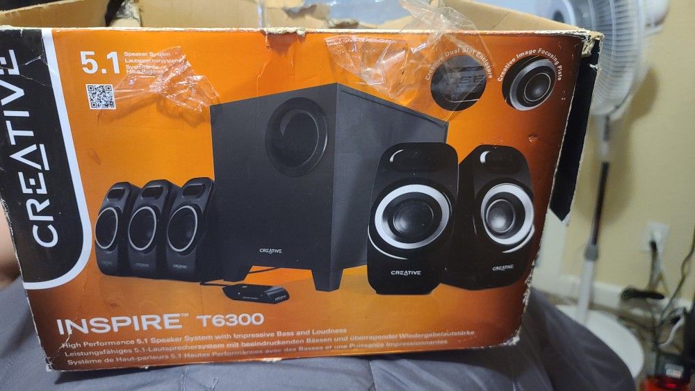 Brand new open box speaker Inspire T6300