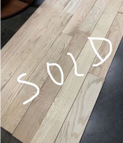 Sold - Engineered Light Oak Hand Scraped HardWood Flooring