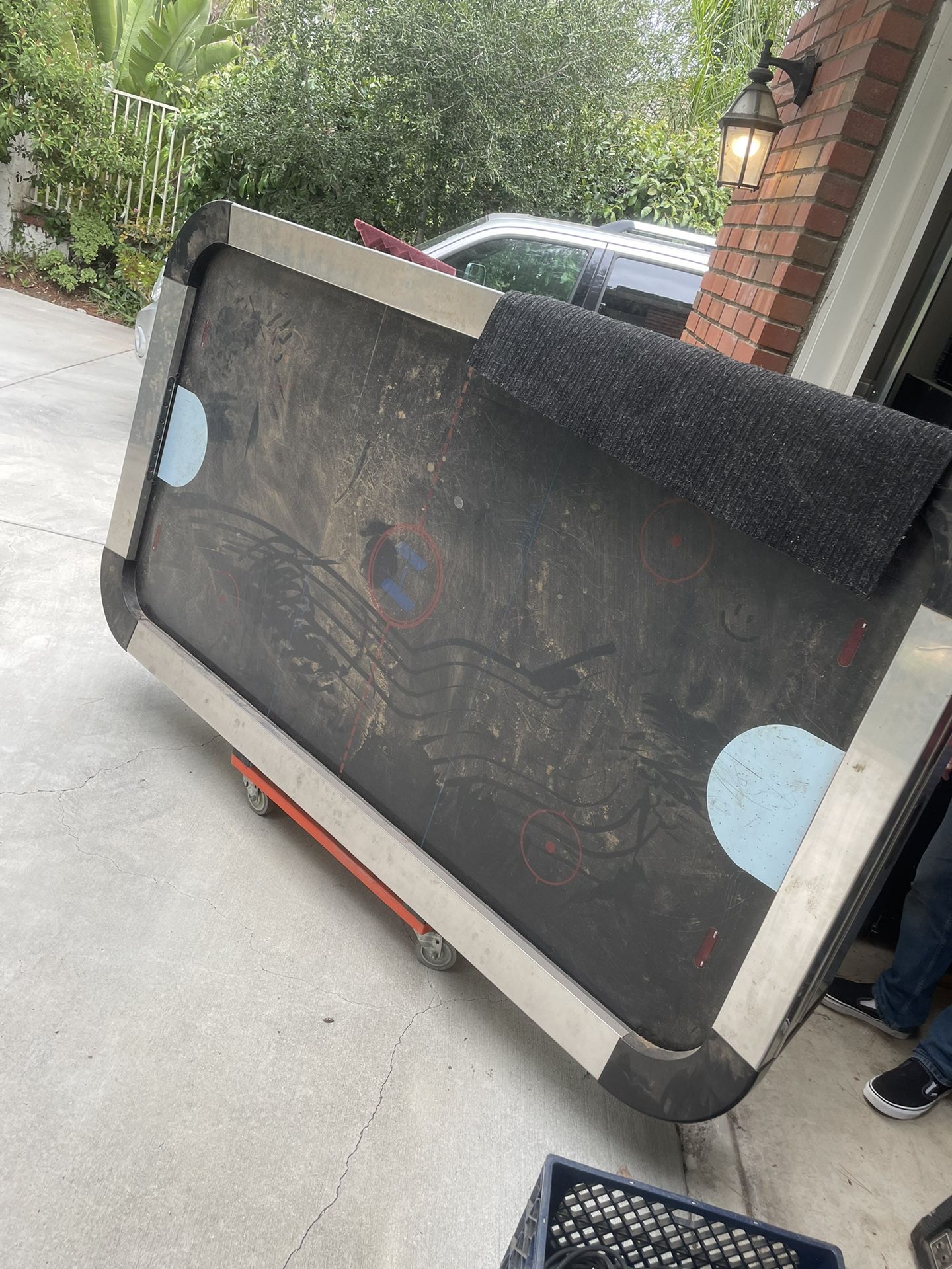 Old Air Hockey Table