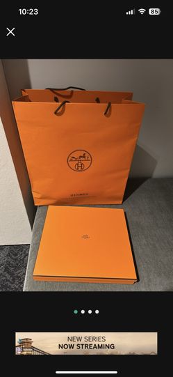 Large Shopping Bag & Box 