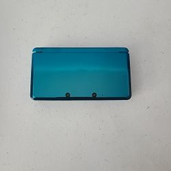 Nintendo 3DS  Aqua Blue Handheld Console 128GB With STYLUS 