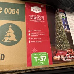 7ft Pencil Christmas Tree