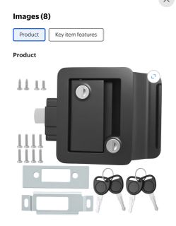 RV Entry Door Lock