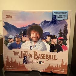 2025 Topps x Bob Ross The Joy of Baseball Collector Edition Box Brand New Sealed