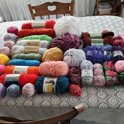 Yarn destash . Last for a while. All types
