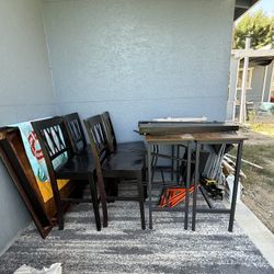 Table Four Chair Set 