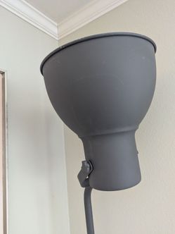 Floor lamp, dark gray- brownish - IKEA HEKTAR (retail price: $90)