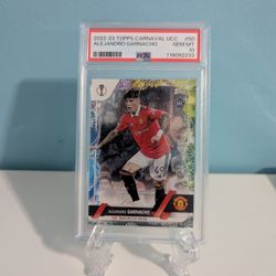Alejandro garnacho carnaval rookie PSA 10