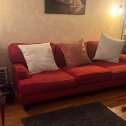 Red Used Couch