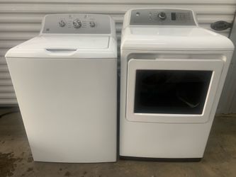 Washer and dryer GE