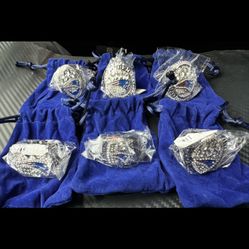 NEW ENGLAND PATRIOTS SUPER-BOWL CHAMPIONSHIP RING SET 6 RINGS “NEW” 
