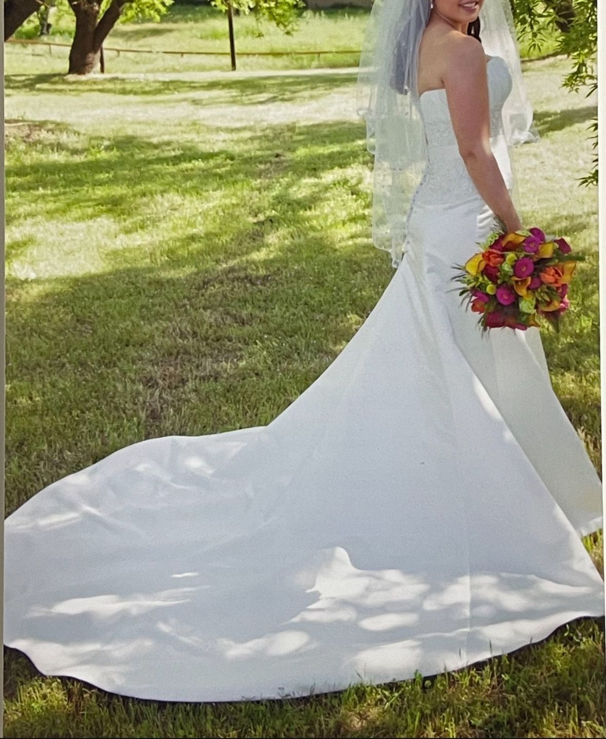 Ivory Wedding Dress - Size 8