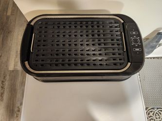 POWER SMOKELESS INDOOR GRILL/GRIDDLE, MODEL# PG1500