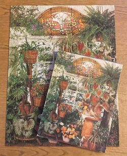 Vintage Springbok puzzle Plantasia over 500 pieces complete 1977 plants PZL4086