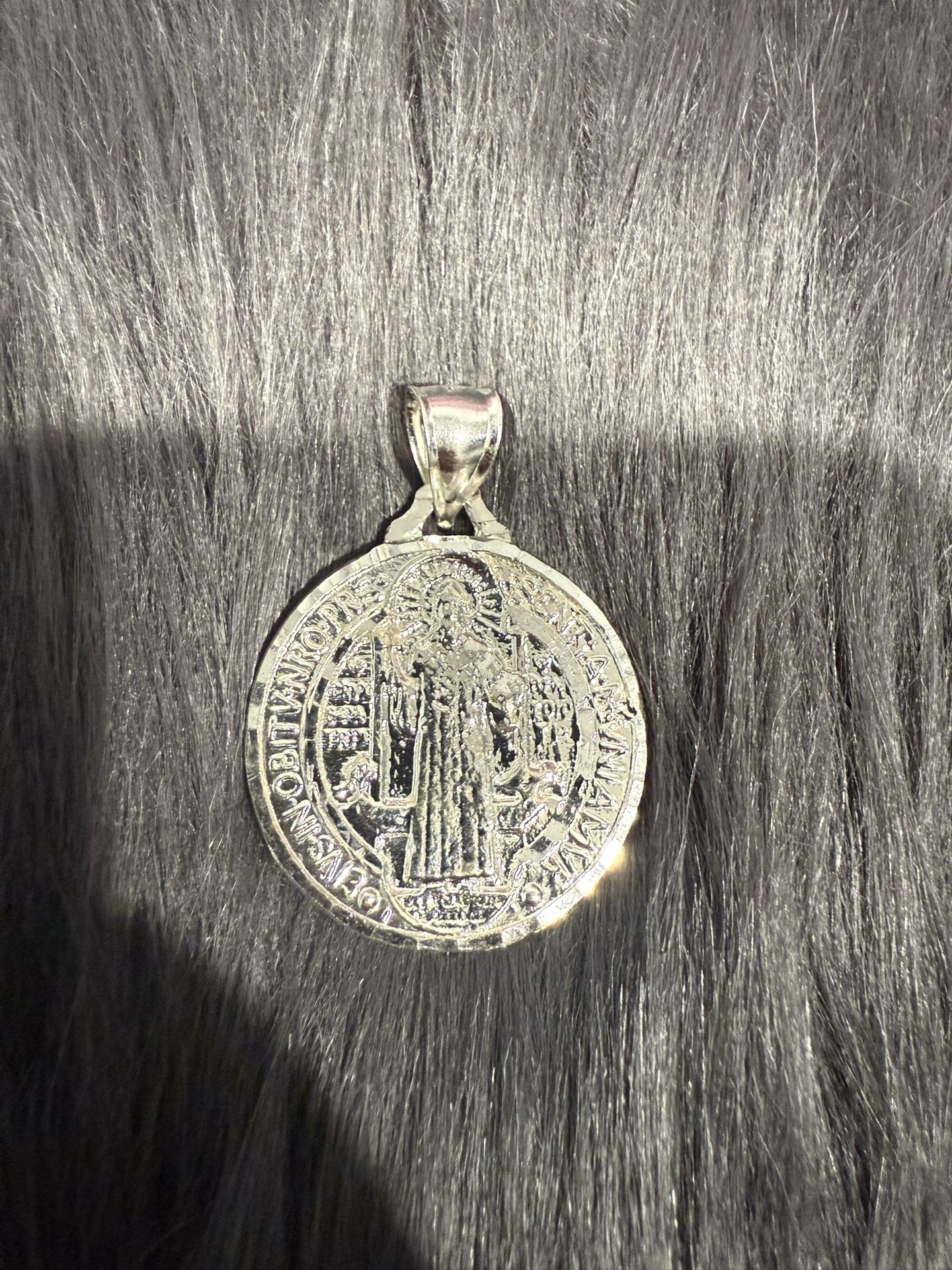 925 silver Gold Medallion Pendant