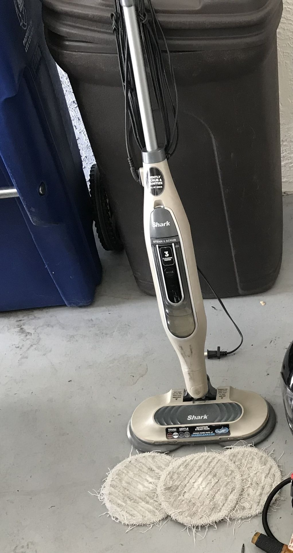 Shark Floor Steamer and Scrubber with Pads