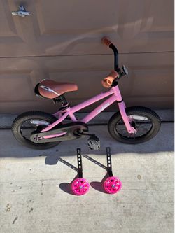 Joystar. 14” Wheels. Steel. TRAINING WHEELS if needed.