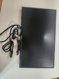 Acer PM161Q 15.6" Portable Monitor Broken Screen For Parts / Repair