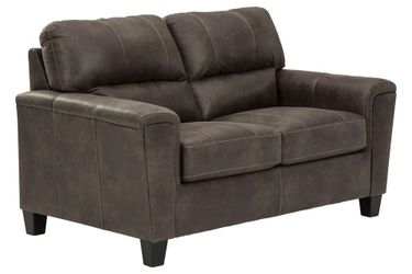 Navi Smoke Loveseat