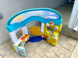 Little Tikes Learn & Play Activity Playhouse Interactive Toddler Playhouse