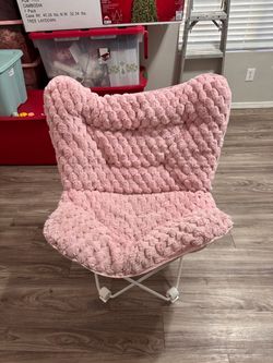 Pink Butterfly Chair