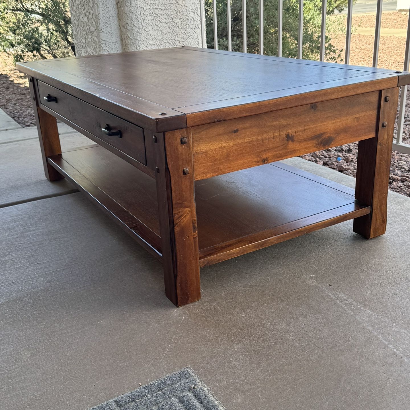 Solid Wood World Market Coffee Table