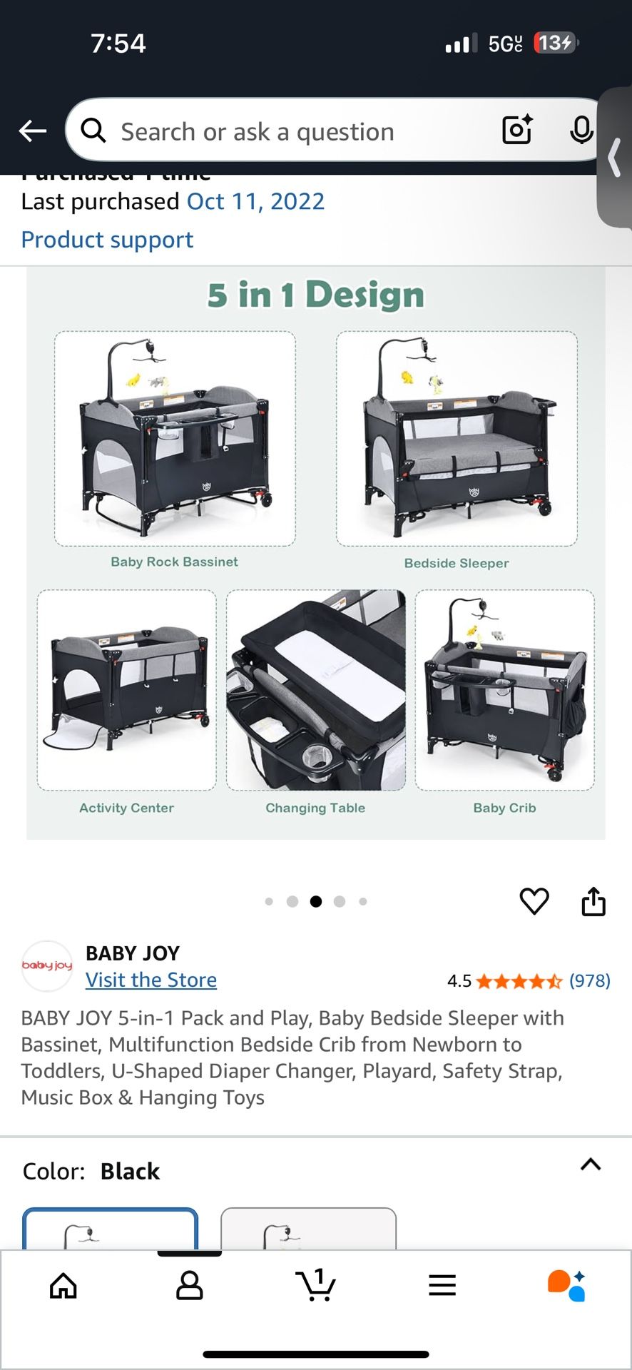 Play & Pack Bassinet