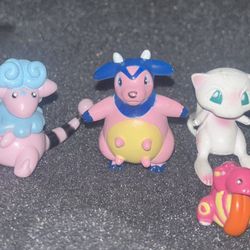 Vintage Pokemon Figures 