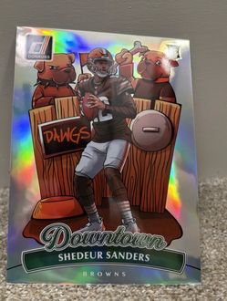 Panini Donruss 2025 “ROoKIE CARD” Shedeur Sanders #17 Downtown! Oversized Browns