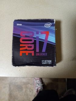 Intel Core I7 Processor Unlocked 9th Gen