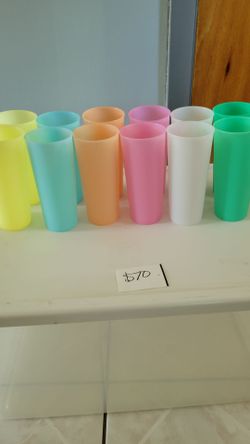 Vintage Tupperware Tumblers